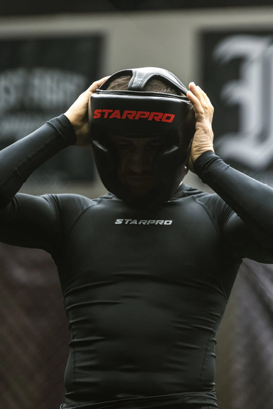 Fight Essentials Headguard Black