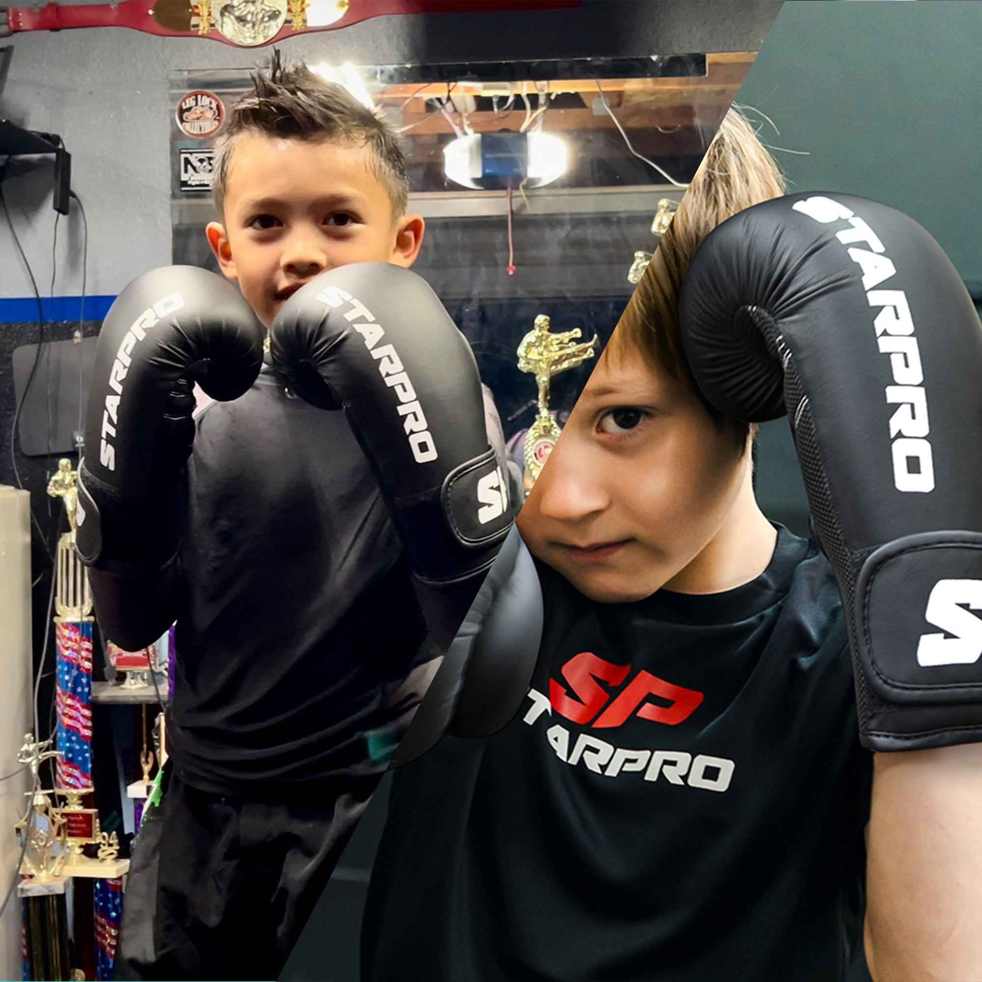 C20 Kids Boxing Gloves _ black