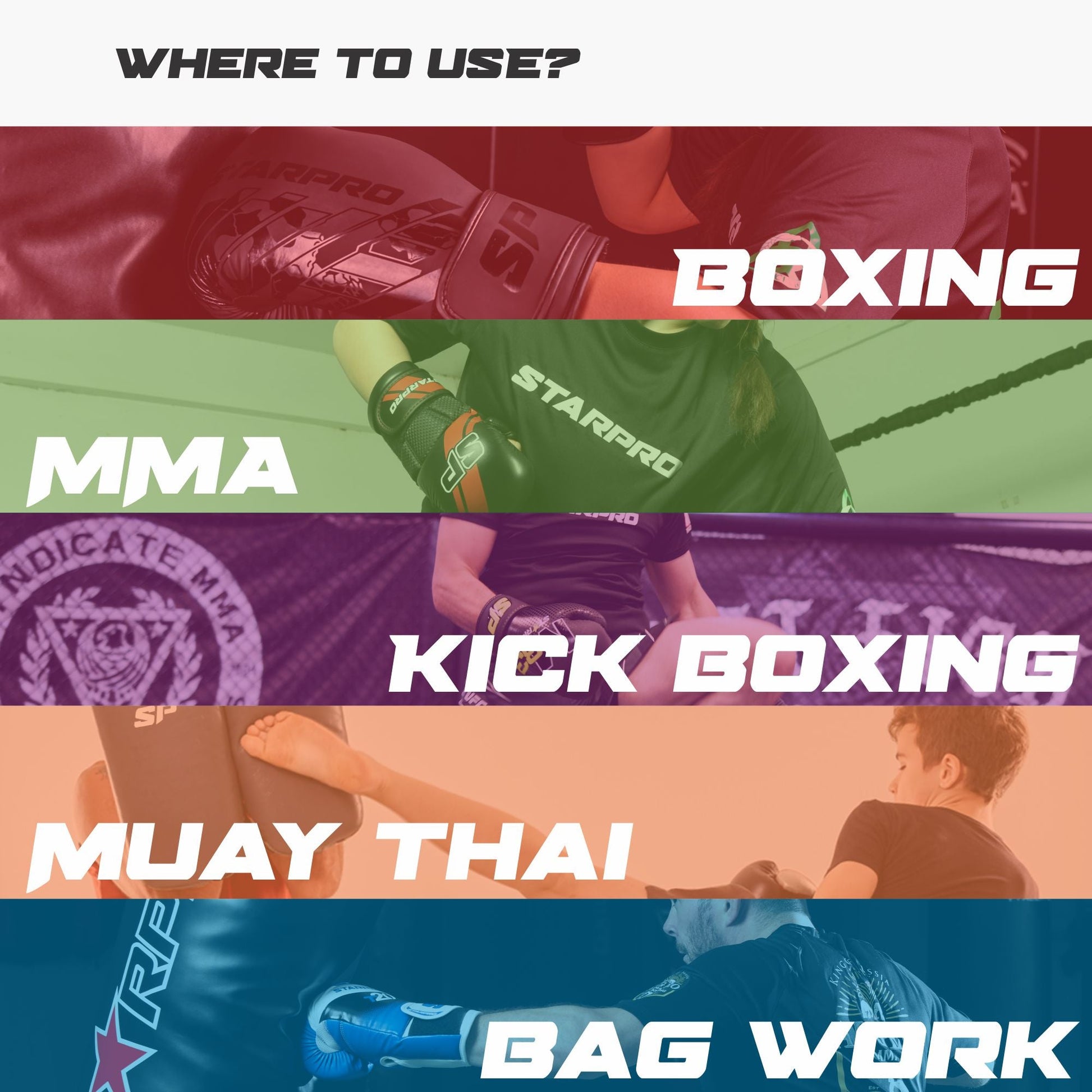 Ascension Training Gloves - Starpro Combat