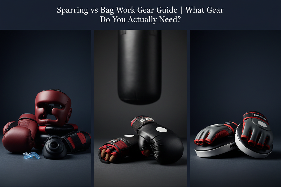 Sparring vs Bag Work vs Drills: What Gear Do You Need