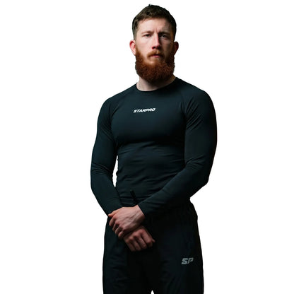 Compression Long Sleeve Black Unisex 