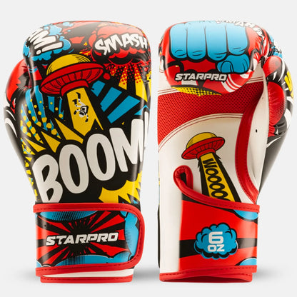 Young Blood Kids Boxing Gloves Red