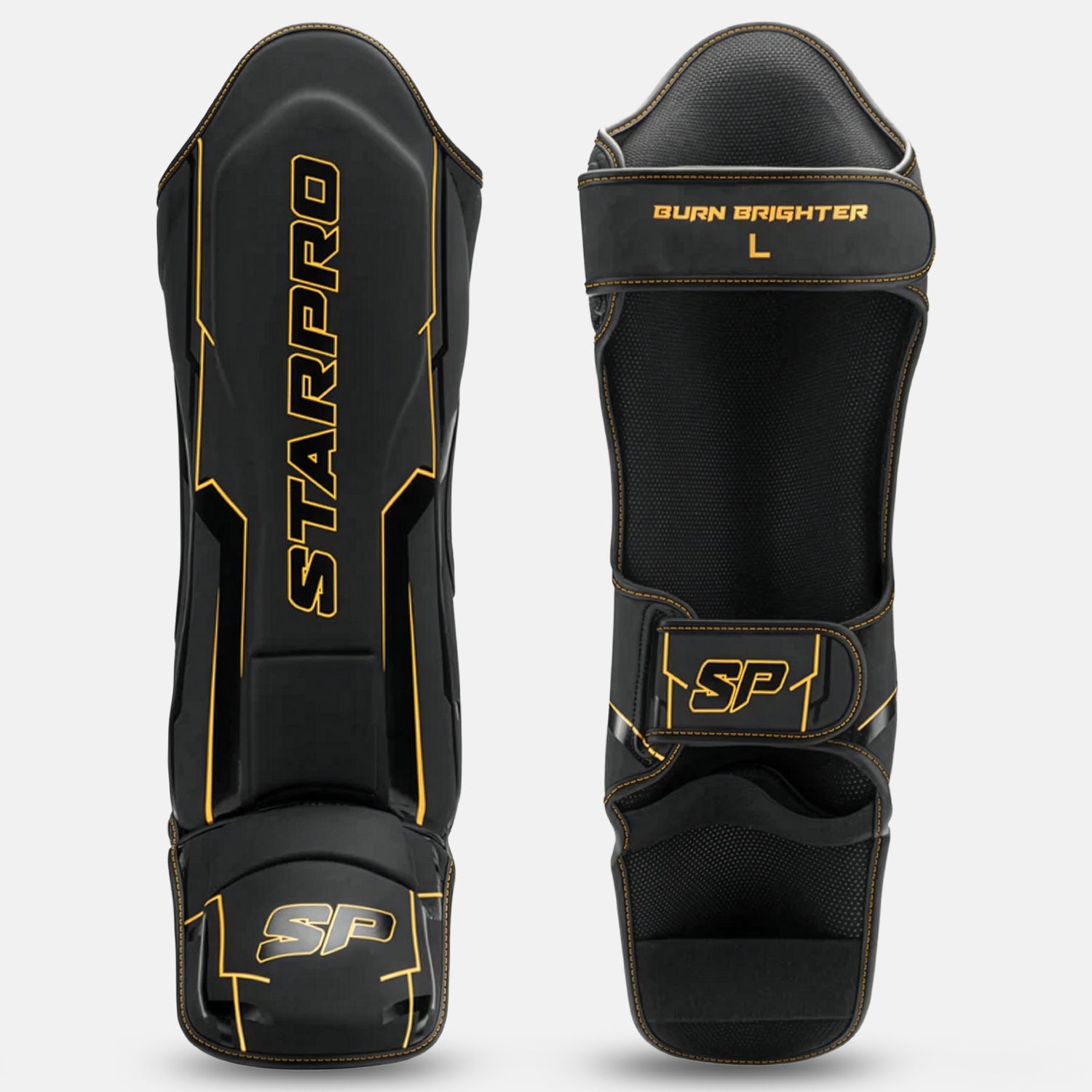 Apex Shin Guards Black
