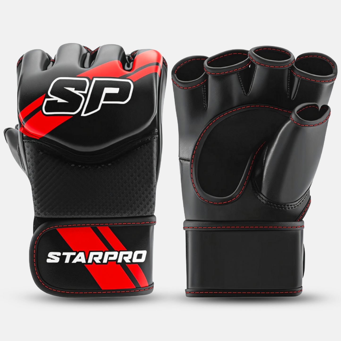 Beginner MMA Grappling Gloves Black