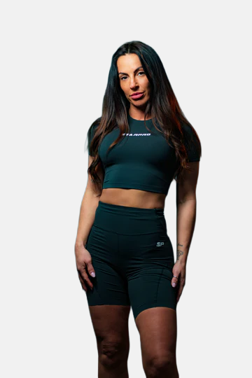 Crop Top Shirt (Women) Black