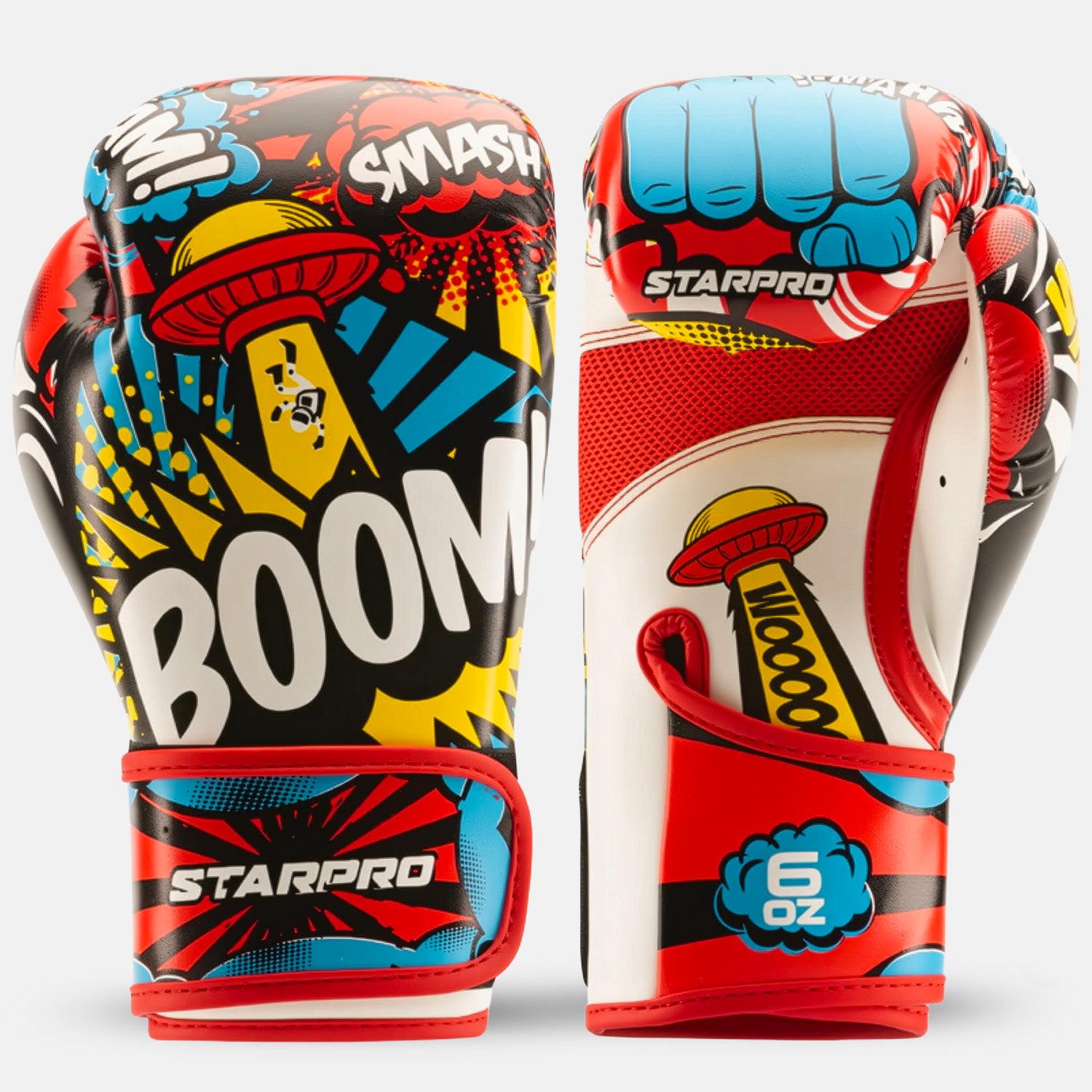 Young Blood Kids Boxing Gloves Red