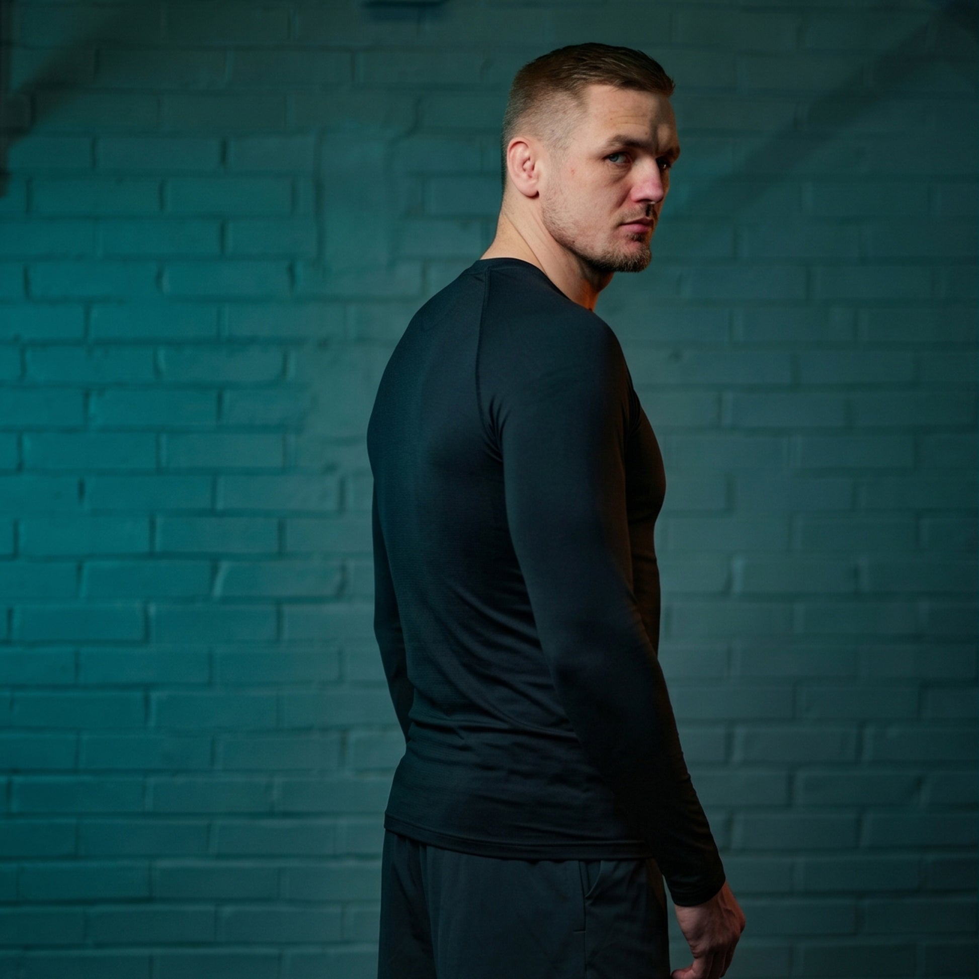 Compression Long Sleeve Black Unisex 