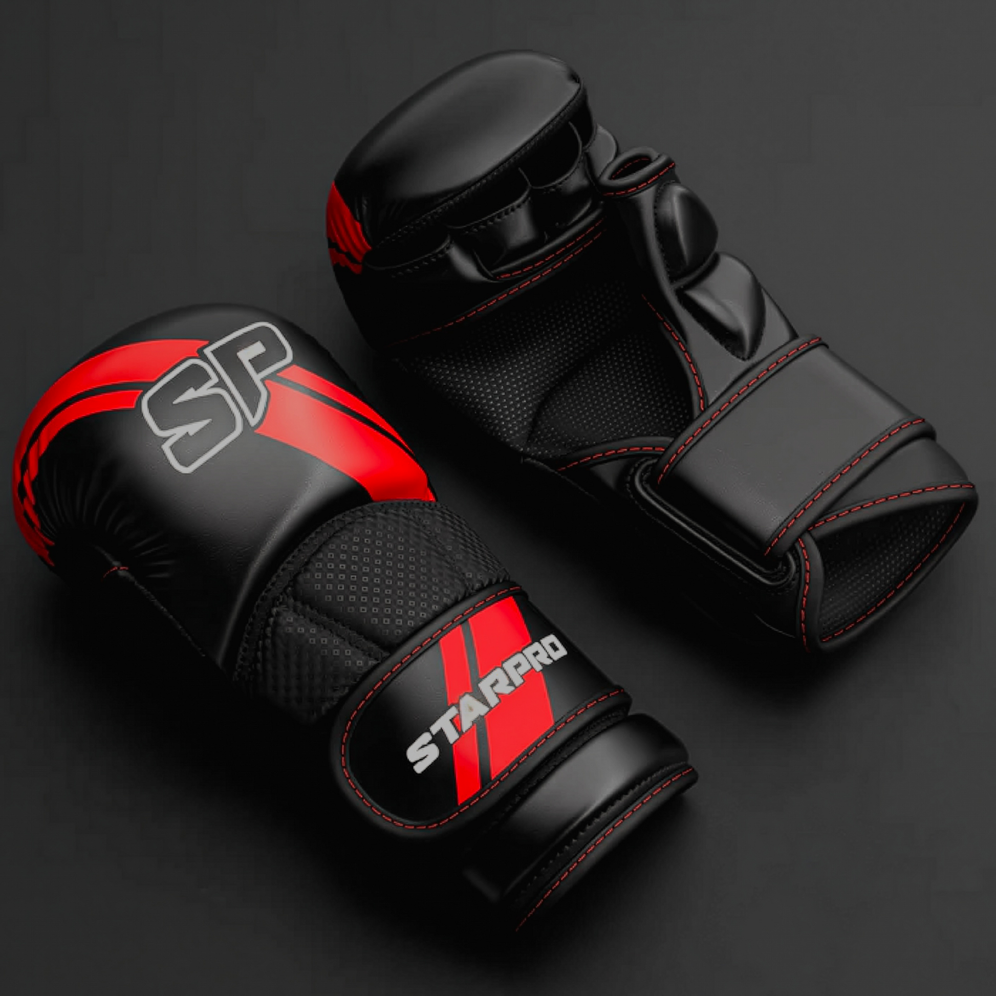 MMA Sparring Gloves Black