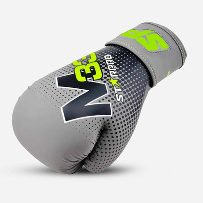 M33 sparring gloves 
Matt Grey/Neon Green