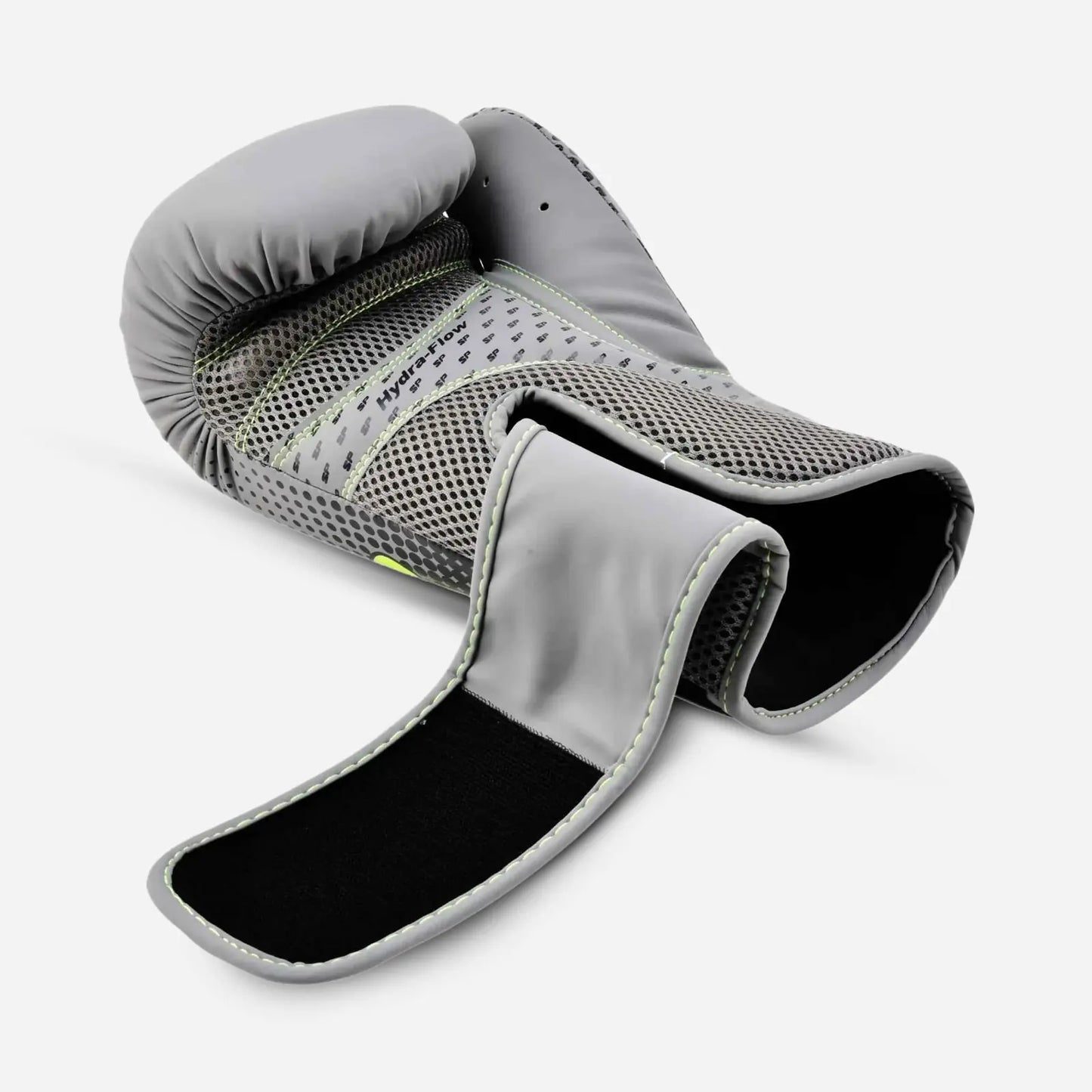 M33 sparring gloves 
Matt Grey/Neon Green