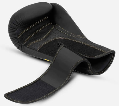 M33 sparring gloves 
Matt Black/Gold