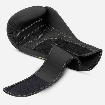 M33 sparring gloves 
Matt Black/Neon Green