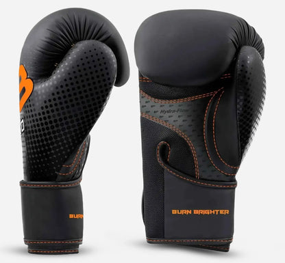 M33 sparring gloves 
Matt Black/Neon Orange