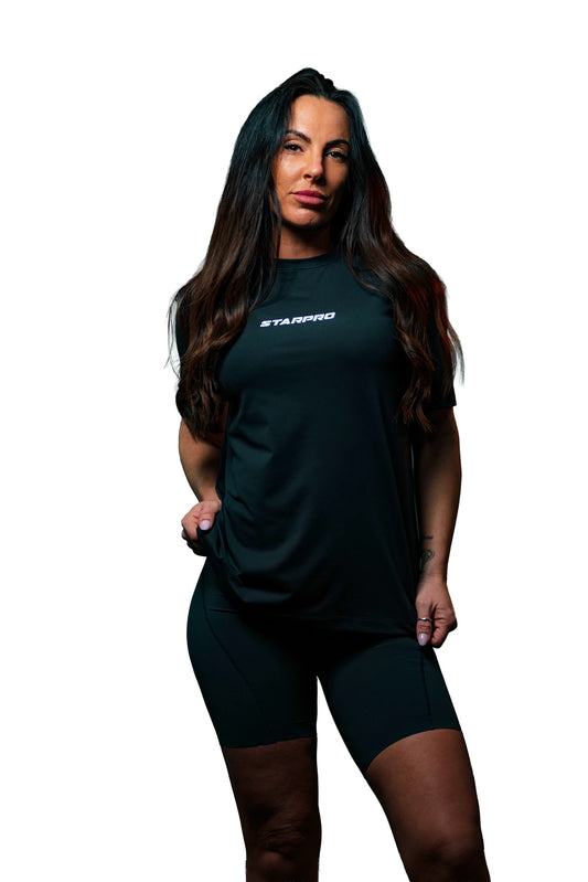 Oversized T-shirt Women Black