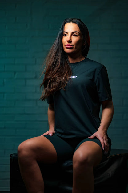Oversized T-shirt Women Black