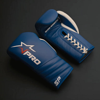 Professional Fight Gloves Blue