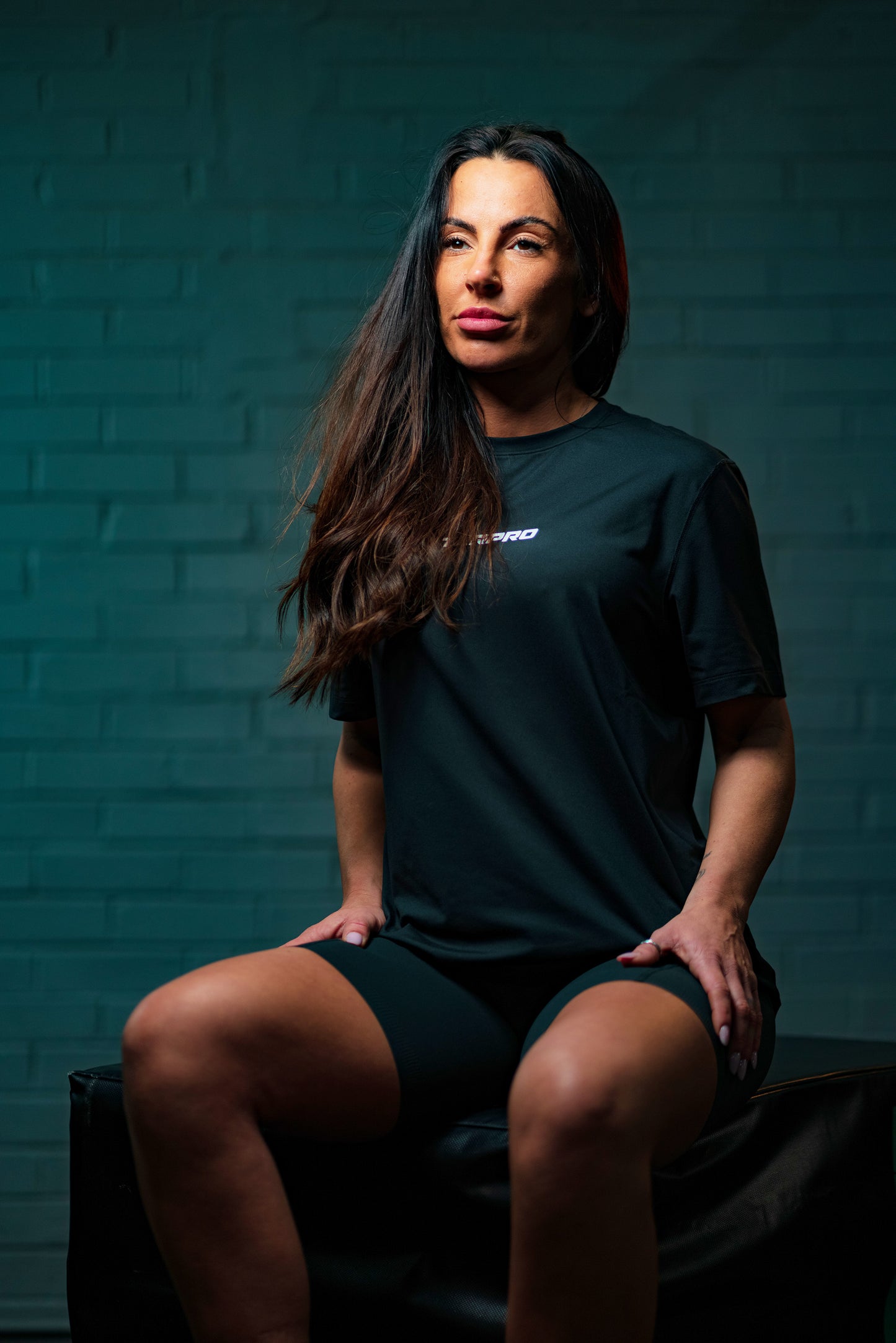 Oversized T-shirt Women Black