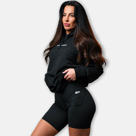 Women Compression Shorts Black