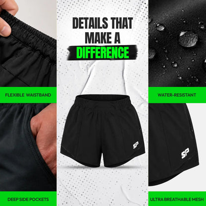Mens Shorts Black