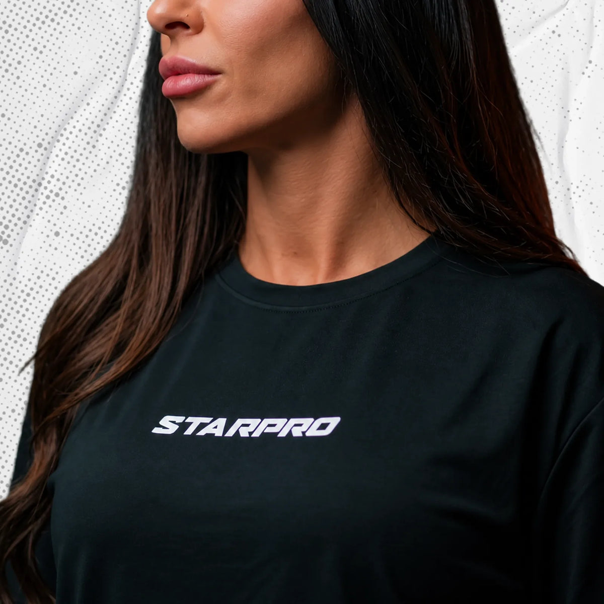 Women Training T Shirt Black