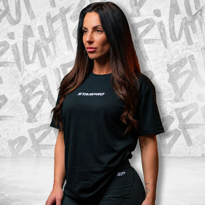 Women Training T Shirt Black