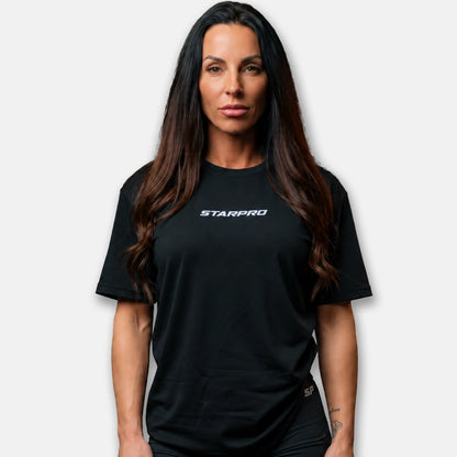 Women Training T Shirt Black