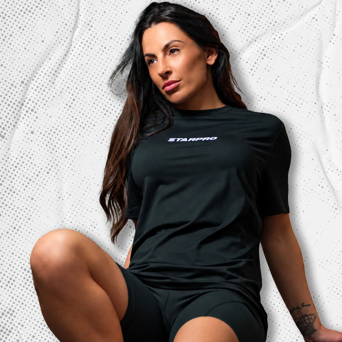 Oversized T-shirt Women Black
