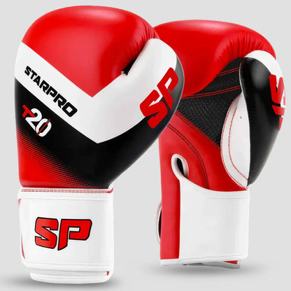 T20 Kids Training Gloves Red