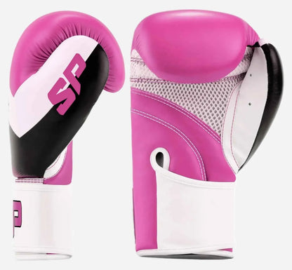 T20 Kids Training Gloves Shock Pink