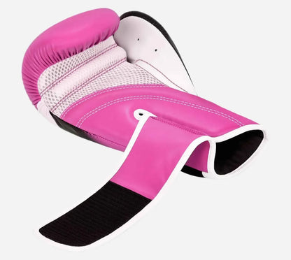 T20 Kids Training Gloves Shock Pink