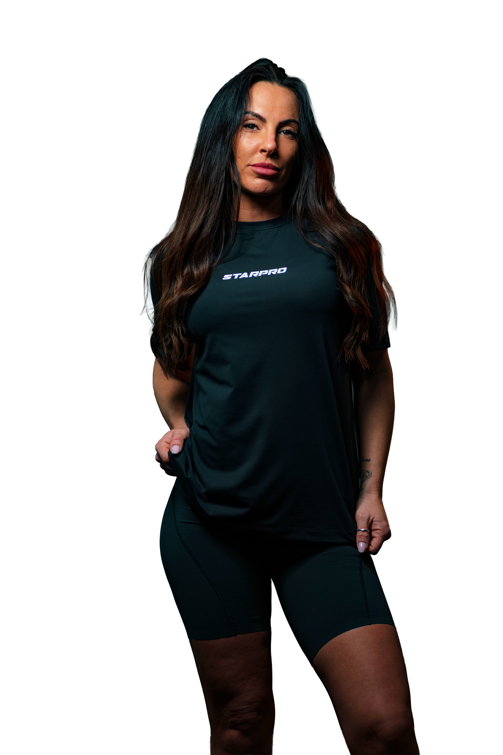 Oversized T-shirt Women Black