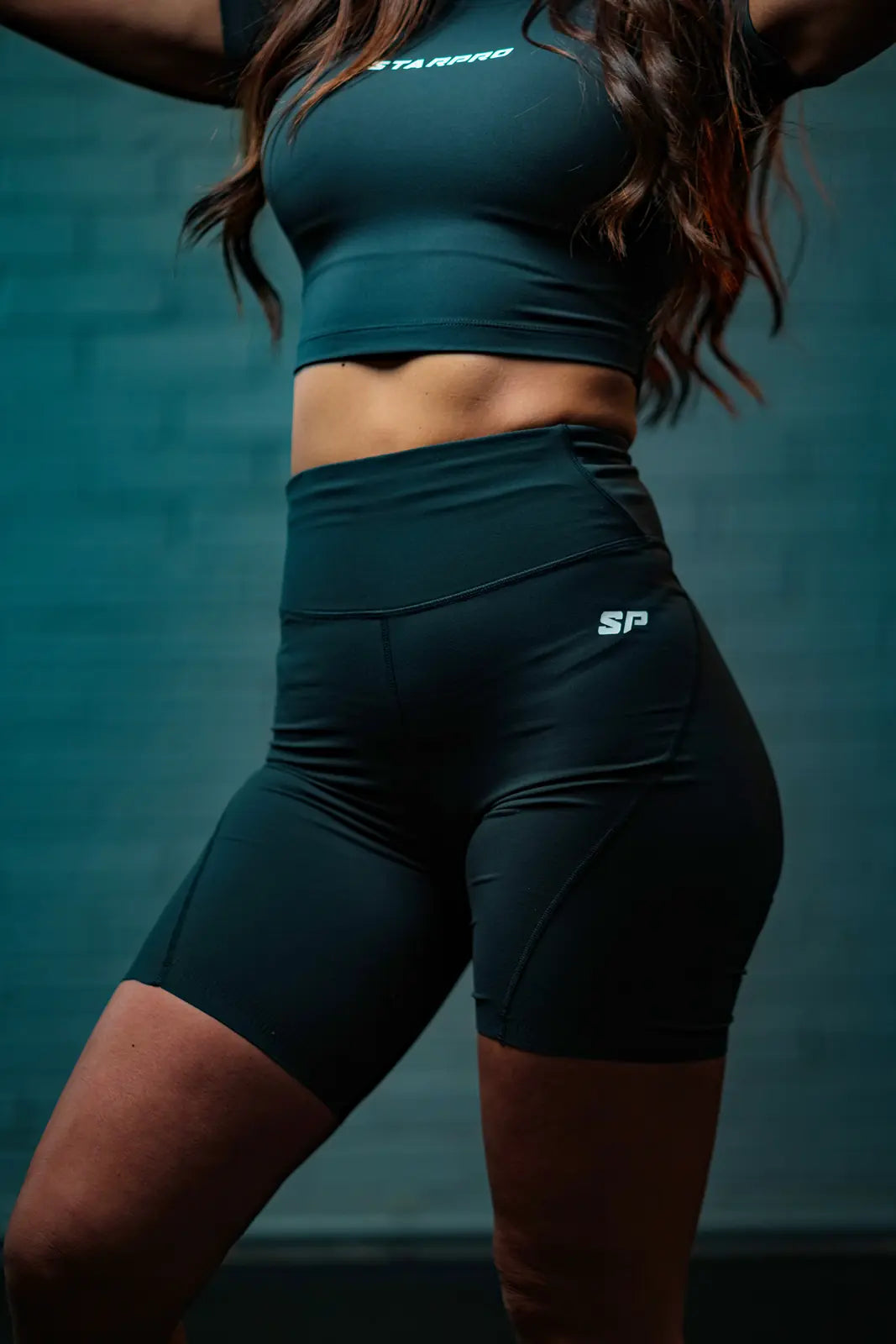Women Compression Shorts Black
