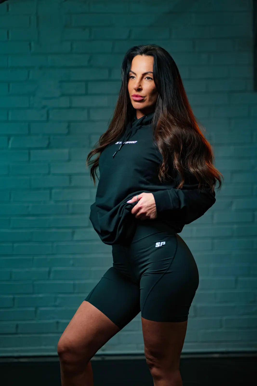 Women Compression Shorts Black